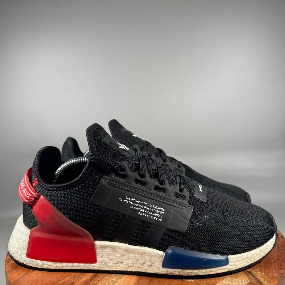 Adidas NMD V3 Mens Sneakers Black Red Blue HP9837 Size 10.5
